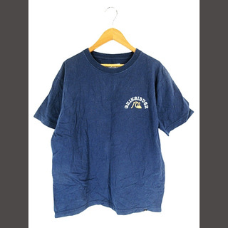 クイックシルバー QUIKSILVER Tシャツ 半袖 ロゴ  ネイビー S(Tシャツ(半袖/袖なし))