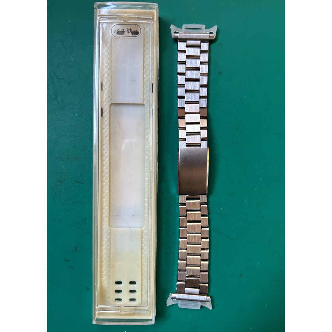 腕時計ステンレス製ベルト　bear製 メンズの時計(金属ベルト)の商品写真