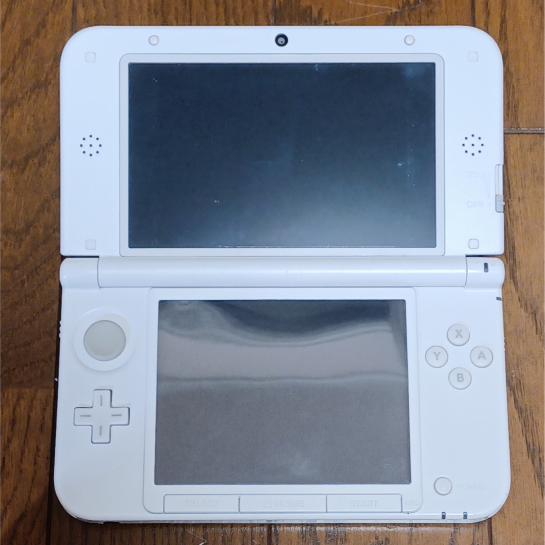 ニンテンドー3DS(ニンテンドー3DS)のニンテンドー3DS LL ミント×ホワイト 中古 エンタメ/ホビーのゲームソフト/ゲーム機本体(携帯用ゲーム機本体)の商品写真