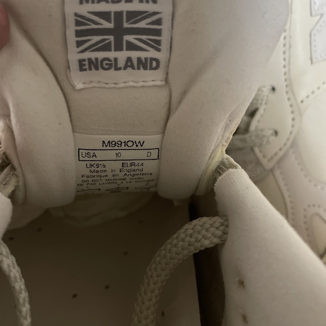 New Balance(ニューバランス)のNew Balance Made in UK 991 "White" メンズの靴/シューズ(スニーカー)の商品写真