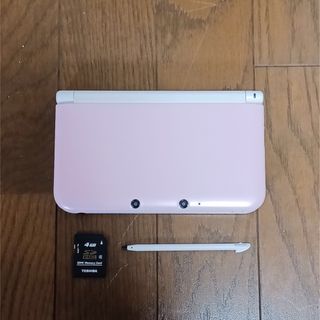 ニンテンドー3DS(ニンテンドー3DS)のニンテンドー3DS LL ピンク×ホワイト 中古(携帯用ゲーム機本体)