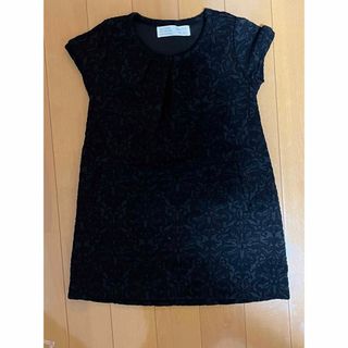 ザラキッズ(ZARA KIDS)のZARA 黒　ワンピース　セレモニー　98㎝(ワンピース)