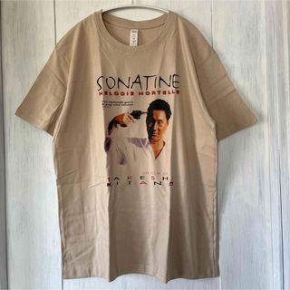 北野武　映画ソナチネ　/Lサイズ　/モカベージュ/新品未使用(Tシャツ/カットソー(半袖/袖なし))