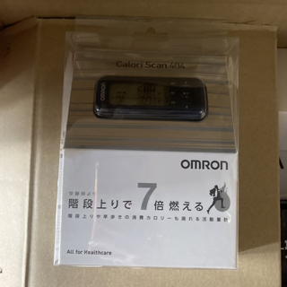 OMRON - 430 「カロリスキャン 活動量計ダークブルー HJA-404-DB(1台)」 