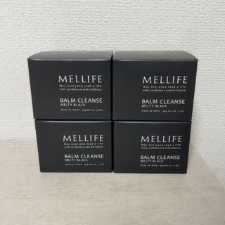 メリフ バームクレンズ MELTY BLACK メルティブラック 90g 4個(クレンジング/メイク落とし)