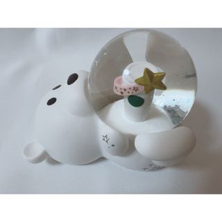 スターバックス(Starbucks)のstarbucks☆スターバックス☆ベアリスタスノードーム☆美品(キャラクターグッズ)