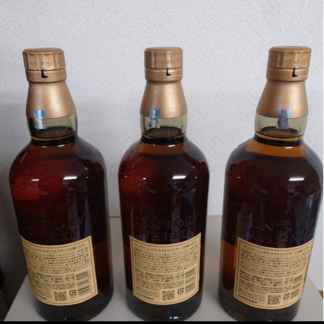 サントリー(サントリー)の山崎12年3本 食品/飲料/酒の酒(ウイスキー)の商品写真