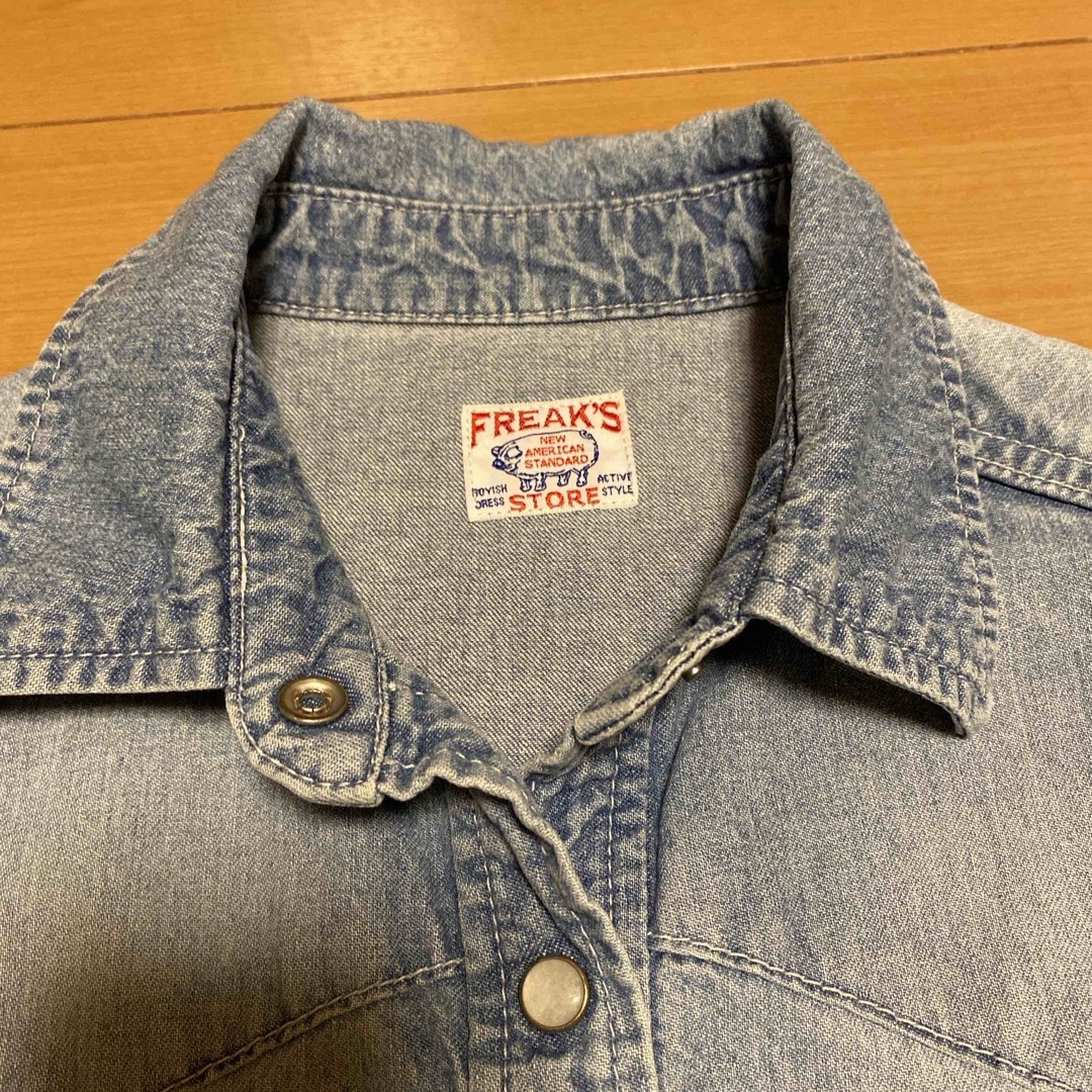 FREAK'S STORE(フリークスストア)のFREAK'S STORE ウエスタンデニムシャツ レディースのトップス(シャツ/ブラウス(長袖/七分))の商品写真