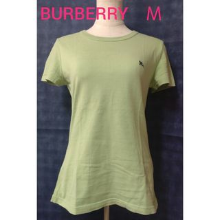 バーバリーブルーレーベル(BURBERRY BLUE LABEL)の☺セール☺ バーバリー Tシャツ イエローグリーン 38(Tシャツ(半袖/袖なし))