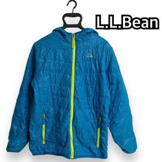 L.L.Bean - L.L.Bean　中綿ジャケット　ブルー キッズ　160 ブルゾン　アウトドア