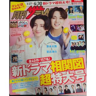 月刊 ザテレビジョン首都圏版 2024年5月号 [雑誌]