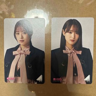 サクラザカフォーティシックス(櫻坂46)の櫻坂46 流れ弾　HMVクーポン　齋藤冬優花　菅井友香(アイドルグッズ)