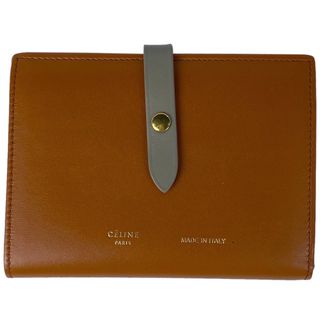 セリーヌ(celine)の【在庫一掃】 セリーヌ ミディアム ストラップ ウォレット 【中古】(財布)