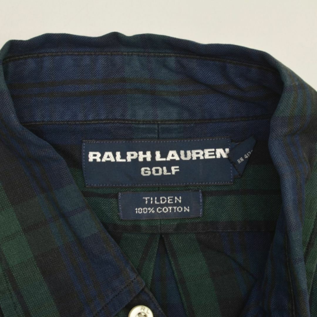 Polo Golf(ポロゴルフ)の【RALPHLAURENGOLF】TILDEN ブラックウォッチ長袖シャツ メンズのトップス(シャツ)の商品写真