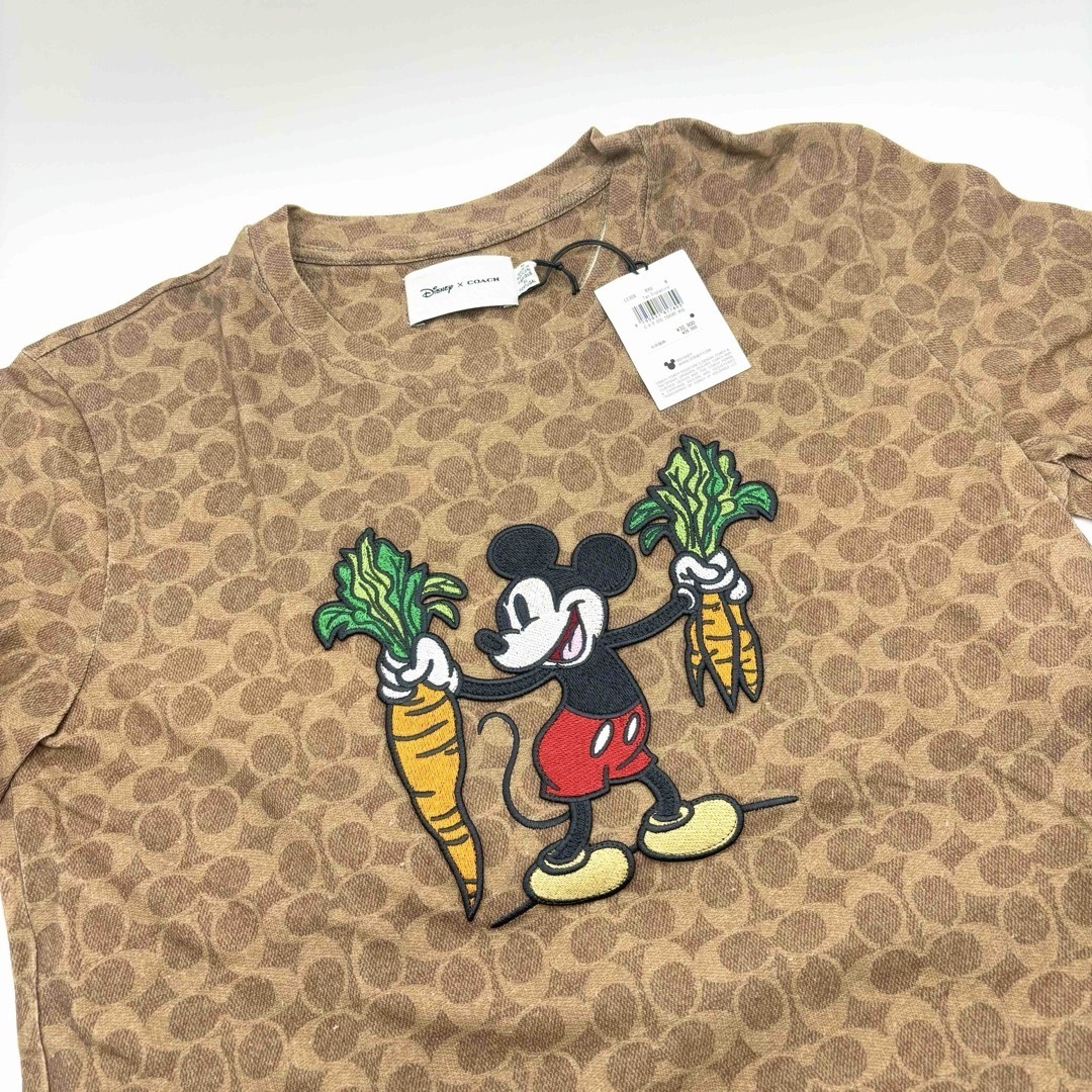 【DISNEY X COACH】シグネチャー Tシャツ！Mサイズ！ミッキーマウス | フリマアプリ ラクマ