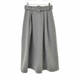 ザラ(ZARA)の【ZARA】3046/844/802 プラッシュジャージー ミディスカート(ひざ丈スカート)