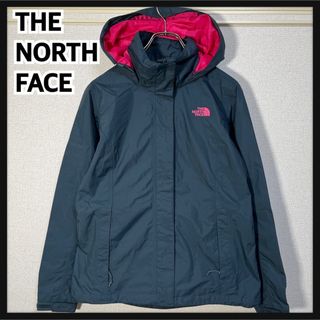 ザノースフェイス(THE NORTH FACE)の【ノースフェイス】マウンテンパーカー　ネイビーピンク　刺繍　ドライベント　１R(その他)