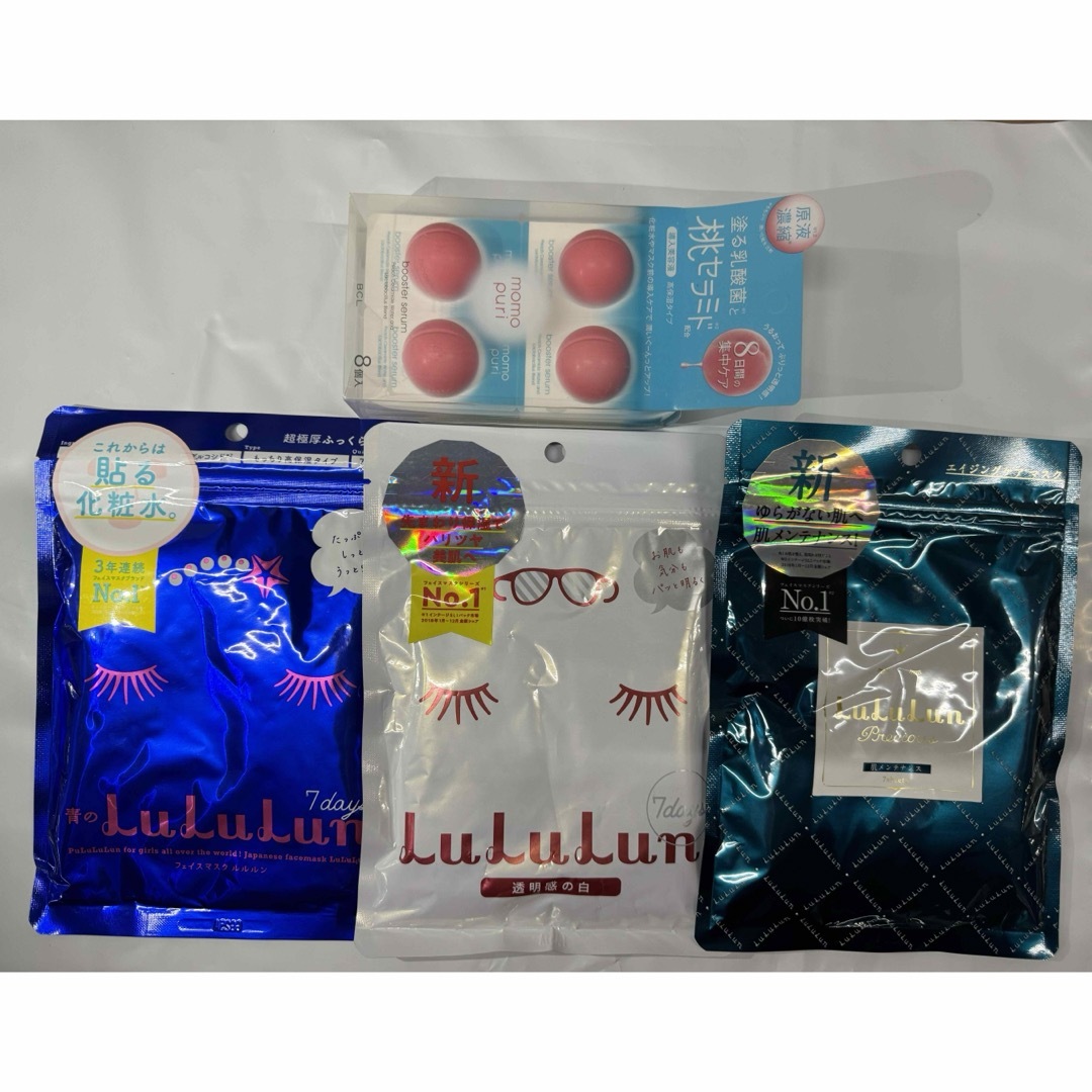 LuLuLun(ルルルン)のルルルン もっちり高保湿まとめ買い4袋お得セット コスメ/美容のスキンケア/基礎化粧品(パック/フェイスマスク)の商品写真