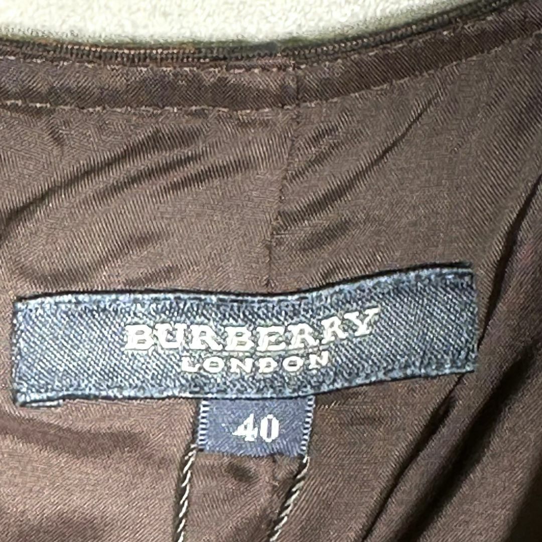 BURBERRY(バーバリー)の『BURBERRY』バーバリー (40) メガチェック ノースリーブワンピース レディースのワンピース(ミニワンピース)の商品写真