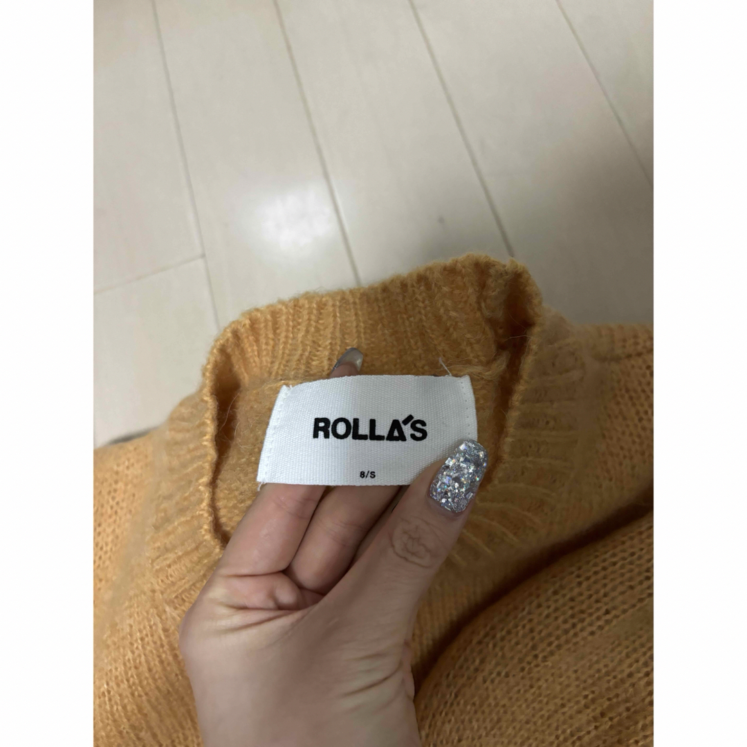 ROLLA’S   ニット　ショート丈 レディースのトップス(ニット/セーター)の商品写真