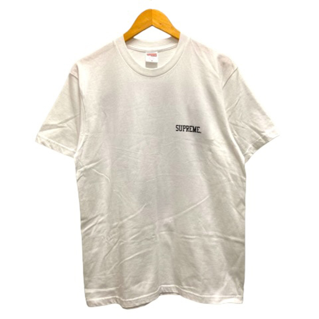 Supreme(シュプリーム)のシュプリーム 20SS Tシャツ クルーネック バックプリント 半袖 M 白 メンズのトップス(Tシャツ/カットソー(半袖/袖なし))の商品写真