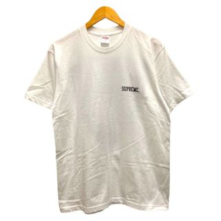 シュプリーム(Supreme)のシュプリーム 20SS Tシャツ クルーネック バックプリント 半袖 M 白(Tシャツ/カットソー(半袖/袖なし))