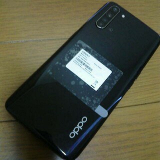 OPPO - OPPO Reno3 A ブラック ワイモバイル版 6GB 128GB