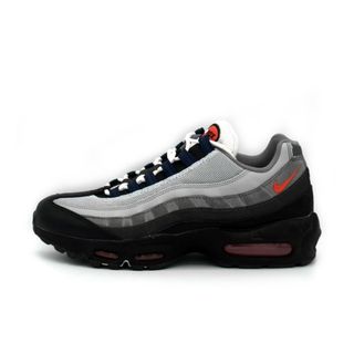 ナイキ(NIKE)のナイキ NIKE ■ 【 AIR MAX 95 Black Track Red DM0011 007 】 エア マックス 95 ブラック トラック レッド スニーカー w18279(スニーカー)