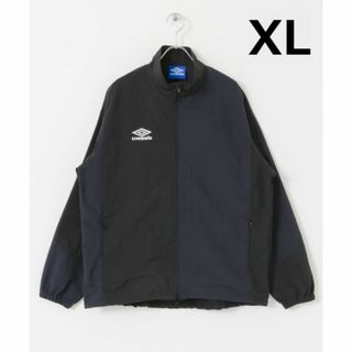 アンブロ(UMBRO)のUMBRO 24SS DOORS 別注 TRACK JACKET XL 黒紺(ナイロンジャケット)