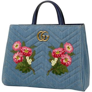 グッチ(Gucci)の【在庫一掃】 グッチ GGマーモント ハンドバッグ 【中古】(ハンドバッグ)