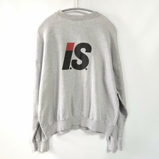 80's IS ISSEY MIYAKE ブランドロゴスウェット グレー