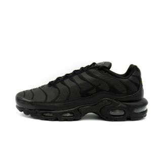 ナイキ(NIKE)のナイキ NIKE ■ 【 AIR MAX PLUS Triple Black AJ2029 001 】 エア マックス プラス トリプル ブラック スニーカー w18283(スニーカー)