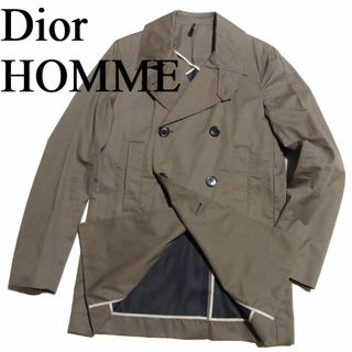 ディオールオム(DIOR HOMME)の13SS ディオールオム 裏地メッシュ コットン Pコート スプリングコート(ピーコート)