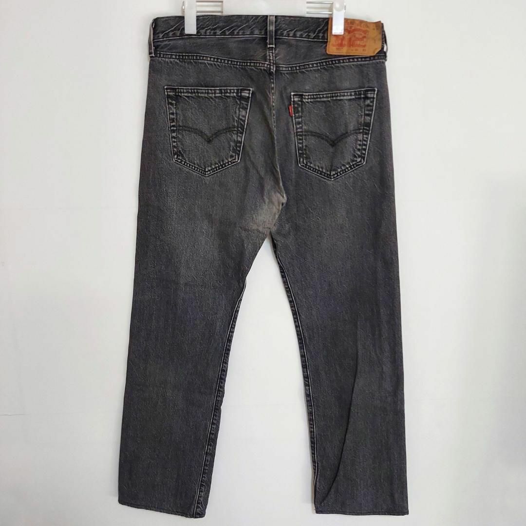 Levi's(リーバイス)のリーバイス501 Levis W33 ブラックデニム 黒 ストレート 8368 メンズのパンツ(デニム/ジーンズ)の商品写真