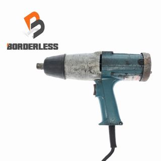 マキタ(Makita)の☆中古品☆makita マキタ 100V インパクトレンチ 6906 ナット締め 整備 点検 足場 87266(工具)