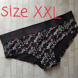 ヴィクトリアズシークレット(Victoria's Secret)のヴィクトリアシークレットPINK　ヒップスター　黒　XXL(ショーツ)