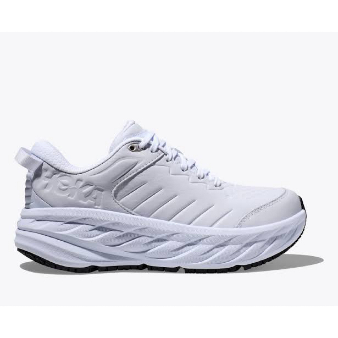 HOKA ONE ONE(ホカオネオネ)の【ホカオネオネ】ボンダイSR ホワイト26cm【激レア品】 メンズの靴/シューズ(スニーカー)の商品写真