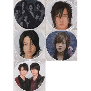 ヤマシタトモヒサ(山下智久)の山下智久 NEWS 亀と山P ジャンボうちわ 5枚セット グッズ グリーティング(アイドルグッズ)