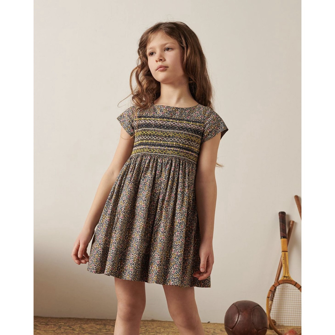 Bonpoint(ボンポワン)のbonpoint Duchesse dress 8a キッズ/ベビー/マタニティのキッズ服女の子用(90cm~)(ワンピース)の商品写真