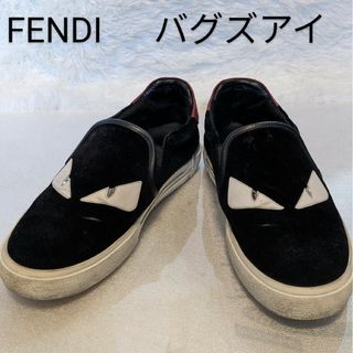 フェンディ(FENDI)のFENDI　ローカットスニーカー　バグズアイ　サイズ9　27センチ(スニーカー)