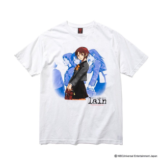 serial experiments lain tシャツ XXL(Tシャツ/カットソー(半袖/袖なし))