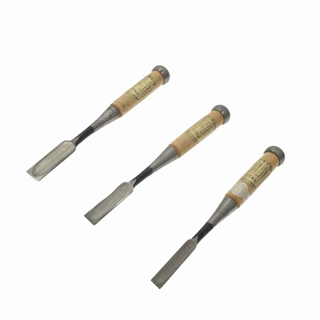 ☆中古 10本セット品☆ 在銘 貞一 鑿 10本 追い入れ ノミ 大工 ☆中古 10本セット品☆ 在銘 貞一 鑿 10本 追い入れ ノミ 大工
