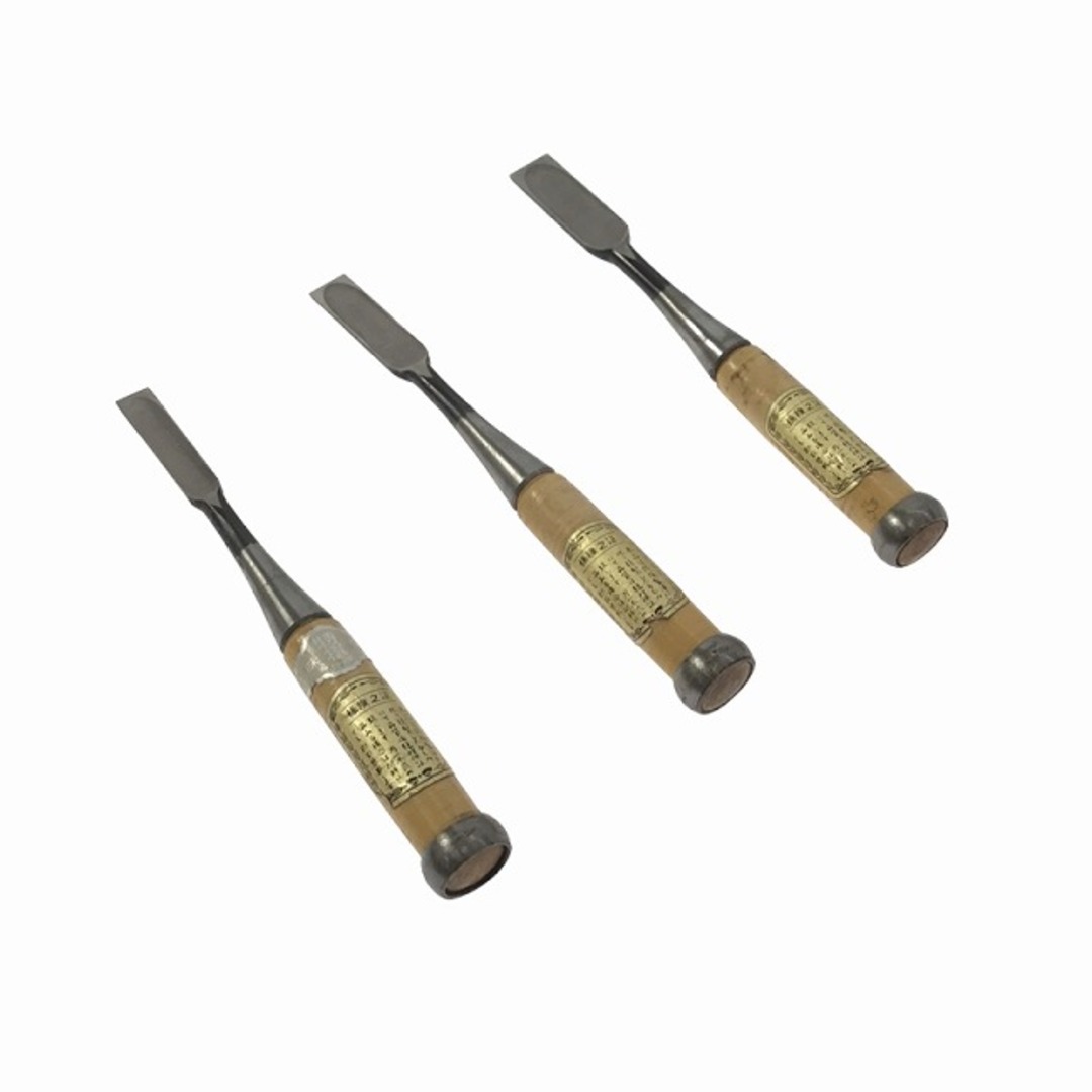 ☆中古 10本セット品☆ 在銘 貞一 鑿 10本 追い入れ ノミ 大工 ☆中古 10本セット品☆ 在銘 貞一 鑿 10本 追い入れ ノミ 大工