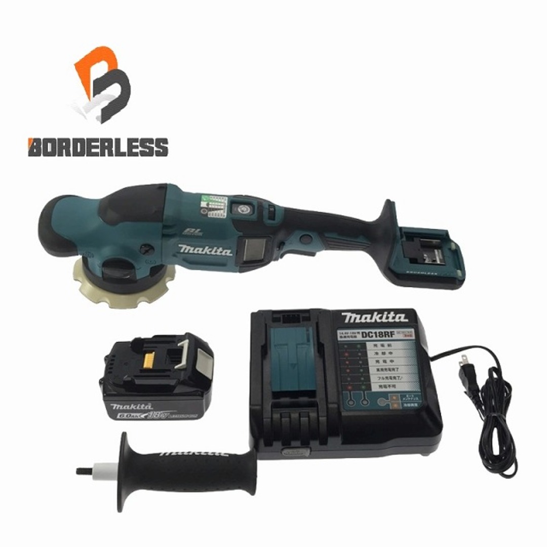 マキタ(Makita) 充電式ランダムオービットポリッシャ PO500DZ マキタ(Makita) 充電式ランダムオービットポリッシャ PO500DZ