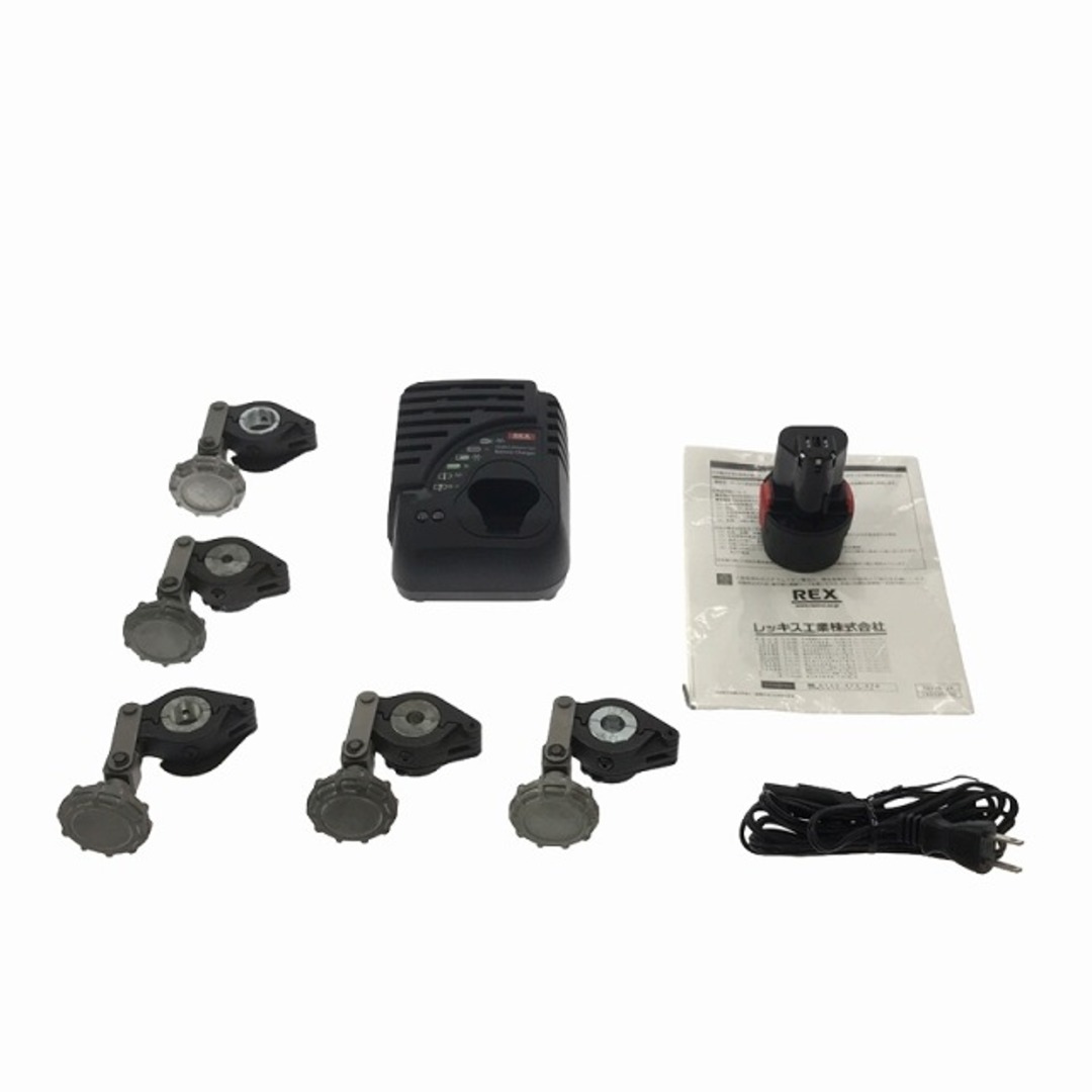 ☆品☆ REX レッキス 10.8V コードレスフレアツール RF20S ☆品☆ REX レッキス 10.8V コードレスフレアツール RF20S
