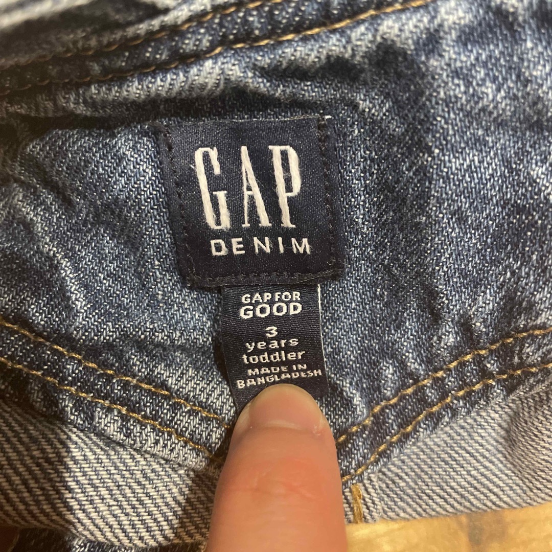 GAP Kids(ギャップキッズ)のGAP オーバーオール キッズ/ベビー/マタニティのキッズ服女の子用(90cm~)(パンツ/スパッツ)の商品写真