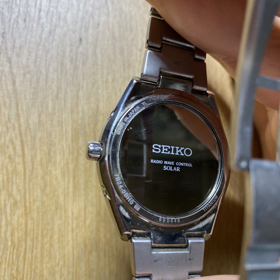 SEIKO(セイコー)のセイコー ブライツ 7B24-0BH0 アナログ 腕時計 メンズの時計(腕時計(アナログ))の商品写真