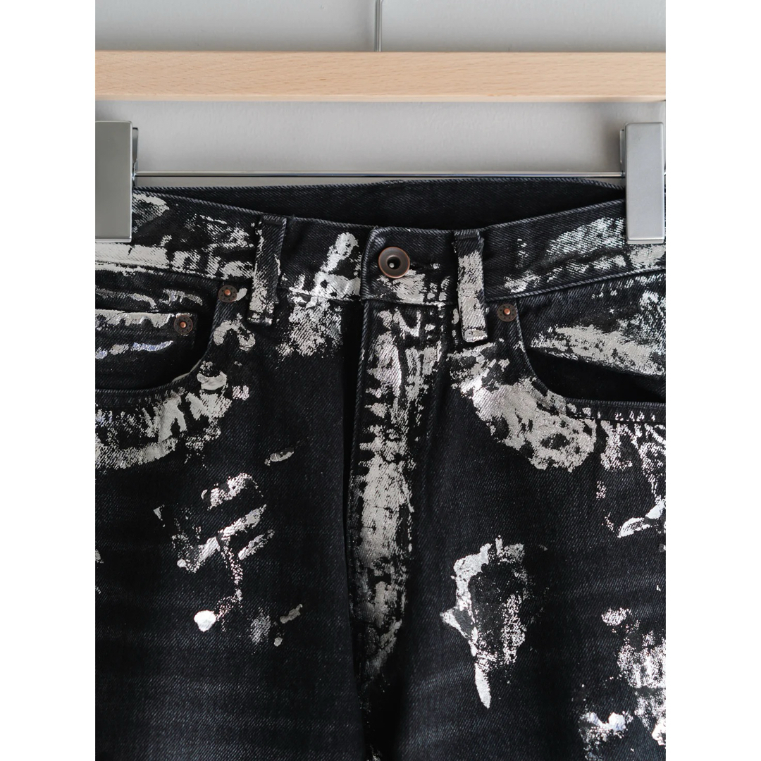 sulvam(サルバム)のKHOKI 24ss Silver printed pants メンズのパンツ(デニム/ジーンズ)の商品写真