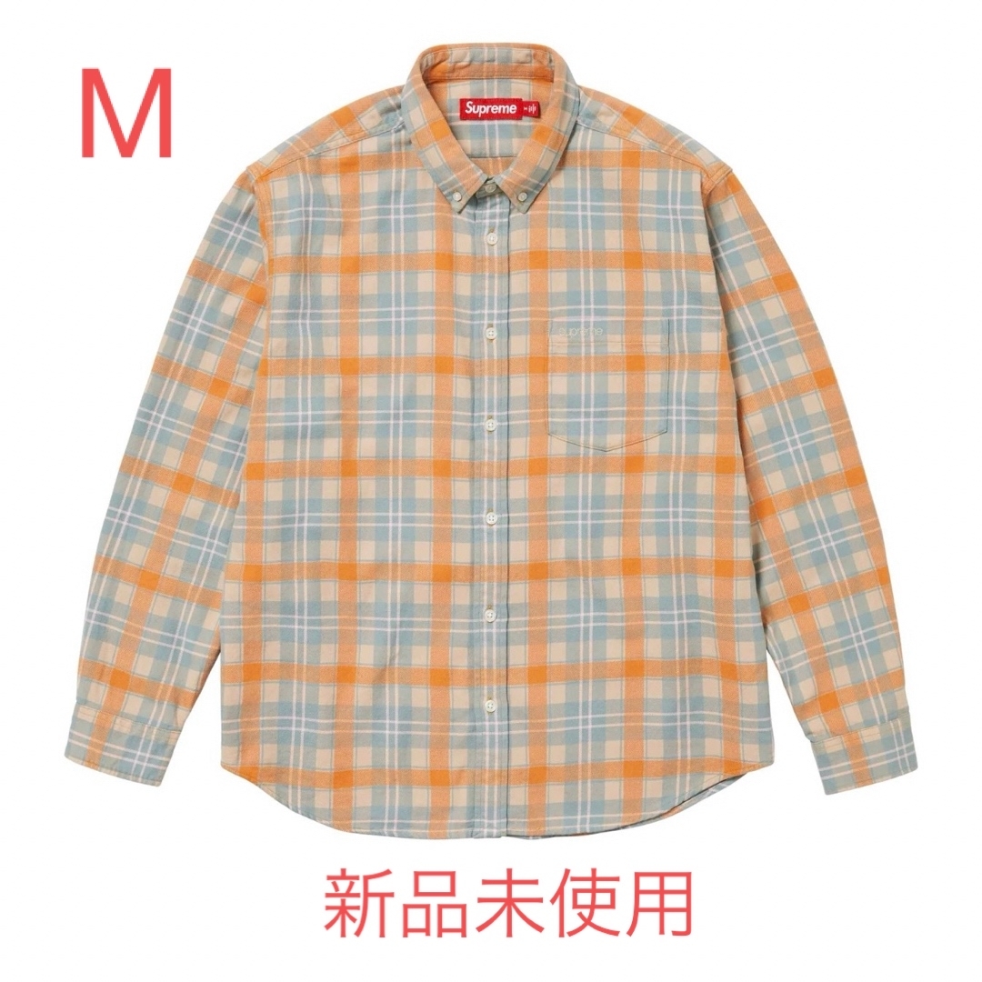 Supreme(シュプリーム)の24SS Supreme Plaid Flannel Shirt "Tan" メンズのトップス(シャツ)の商品写真