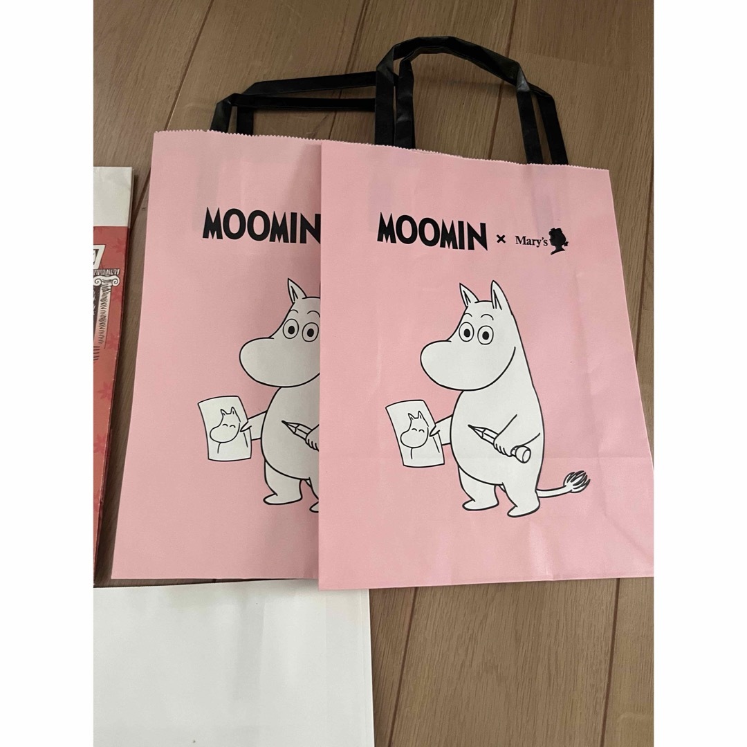 MOOMIN(ムーミン)のムーミン　スヌーピー　ショッパー　4枚 レディースのバッグ(ショップ袋)の商品写真